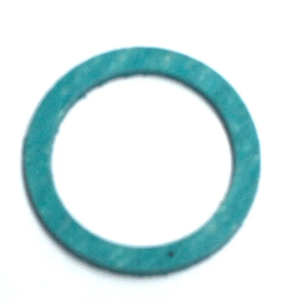 Dichtring in blauer Farbe, kreisförmig, mit flacher Oberfläche. Produkt von Daikin für Anwendungen in Heiz- oder Klimaanlagen.
